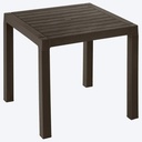 MESA BARU CUAD 75X75CM MARRON