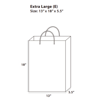 Bolsa Flomo Extra grande Toda ocasión, paquete de 12 unidades - AO861E