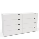 GAVETERO PORTO DE 8 GAVETAS  BLANCO,  240820.0001