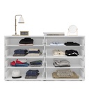 GAVETERO PORTO DE 8 GAVETAS  BLANCO,  240820.0001