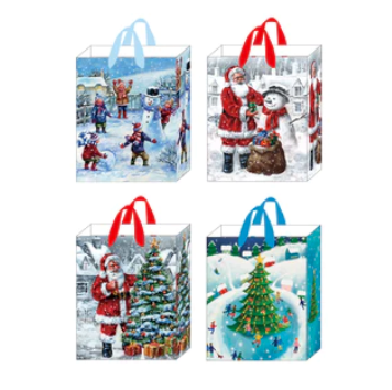 Bolsa Flomo Extra Grande Navidad, Paq. 12 Unds - CM823E