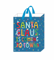 Bolsa Flomo Grande Navidad, Paq. 12 Unds. - GACM824L-A