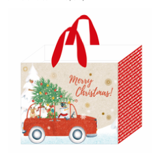 Bolsa Flomo Extra ancha Navidad, paquete de 12 unidades - GAPM1002H-A