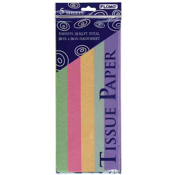 PAPEL TISSUE 5 HOJAS ARCOIRIS TS1028