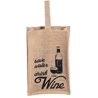 [JTV107] Bolsa Flomo 2 Botellas Toda Ocasión Tipo Saco Save Water Drink Wine, unidad - JTV107